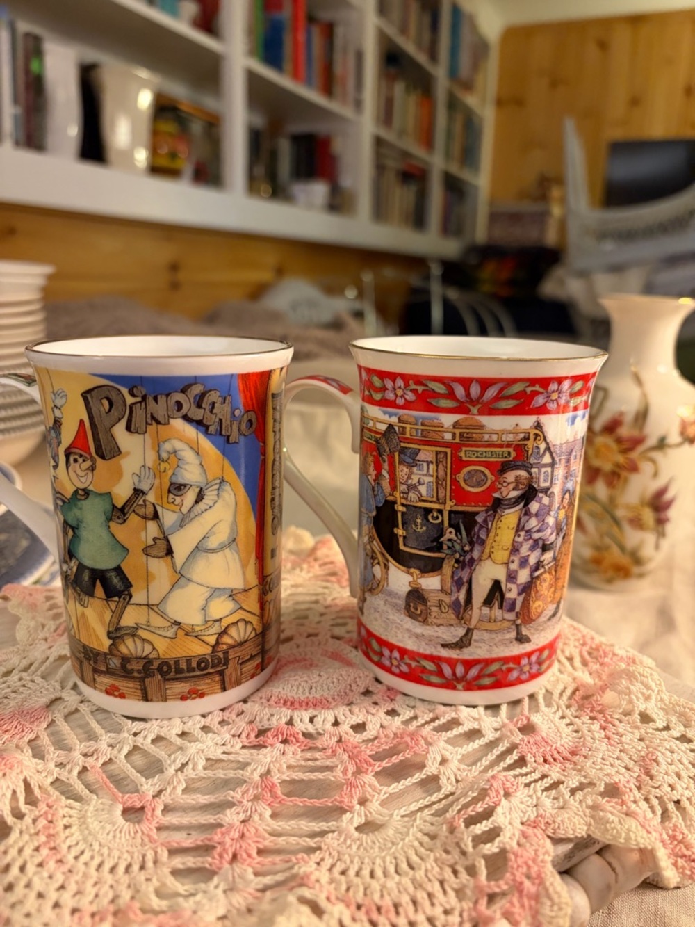 Sadler Porcelain Storybook Illustration Mugs